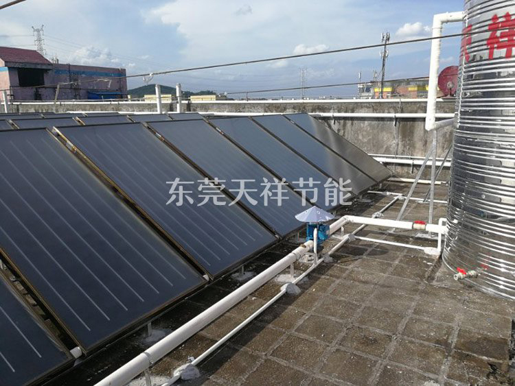 太陽能空氣能雙熱源熱泵中央熱水系統(tǒng)