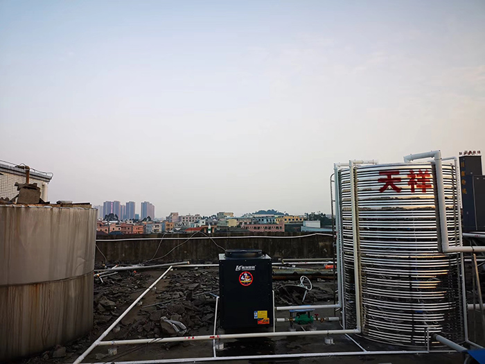 燃油熱水鍋爐改空氣能熱水