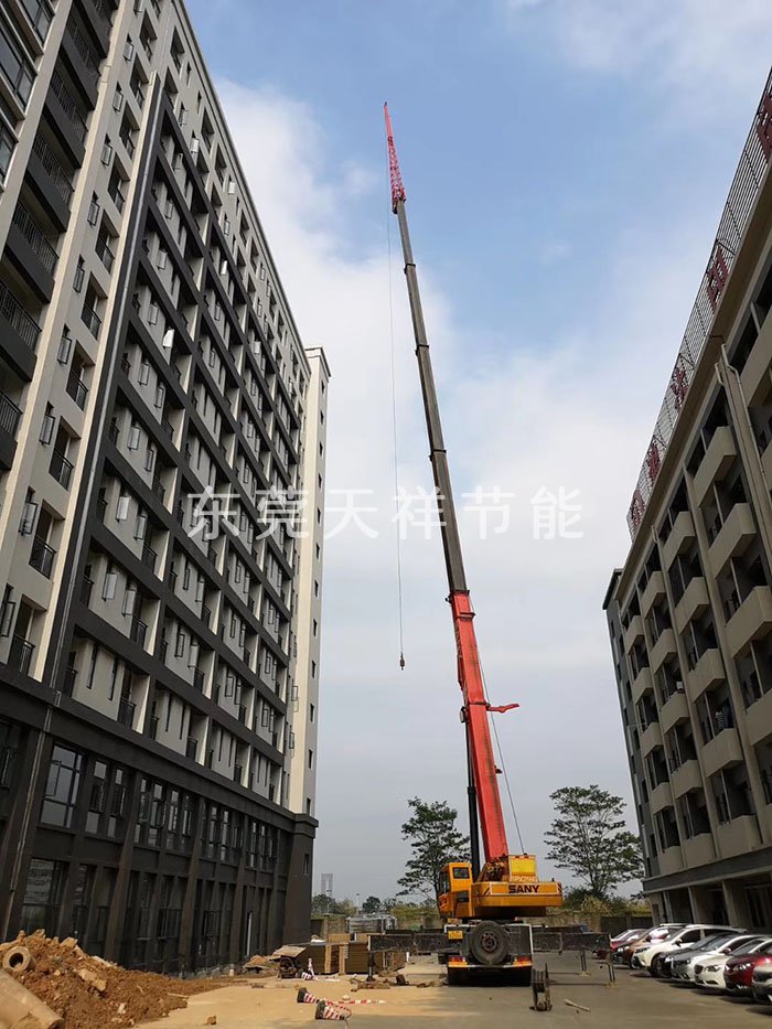 工廠宿舍空氣能太陽能熱水工程安裝 工廠宿舍空氣能太陽能熱水工程安裝