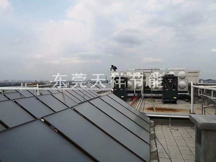 太陽能空氣能雙熱源熱水工程 太陽能空氣能雙熱源熱水工程